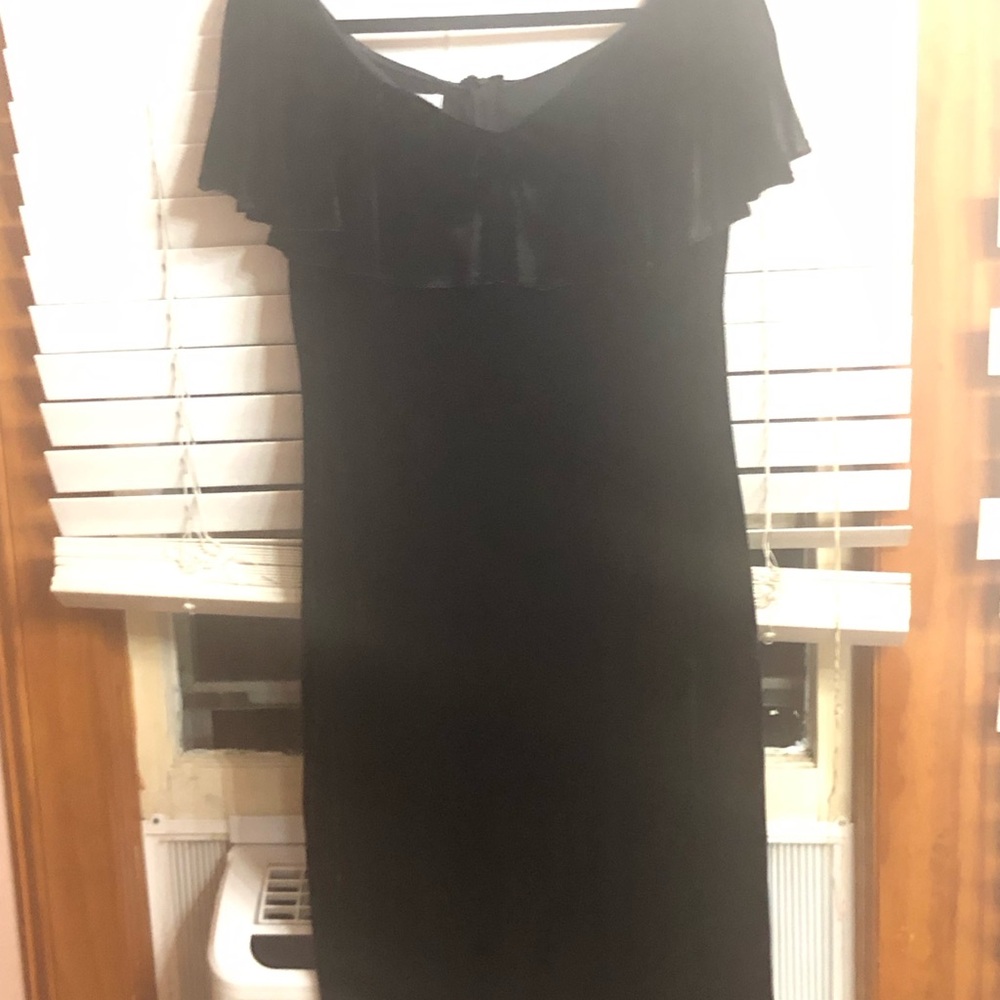 Unique Vintage Black Dress, Women’s XL